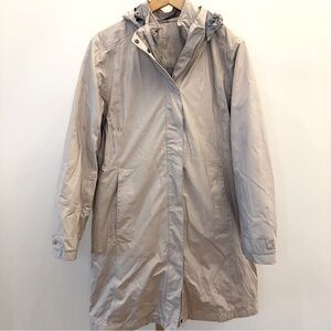 L.L. Bean Light Tan Hooded Jacket